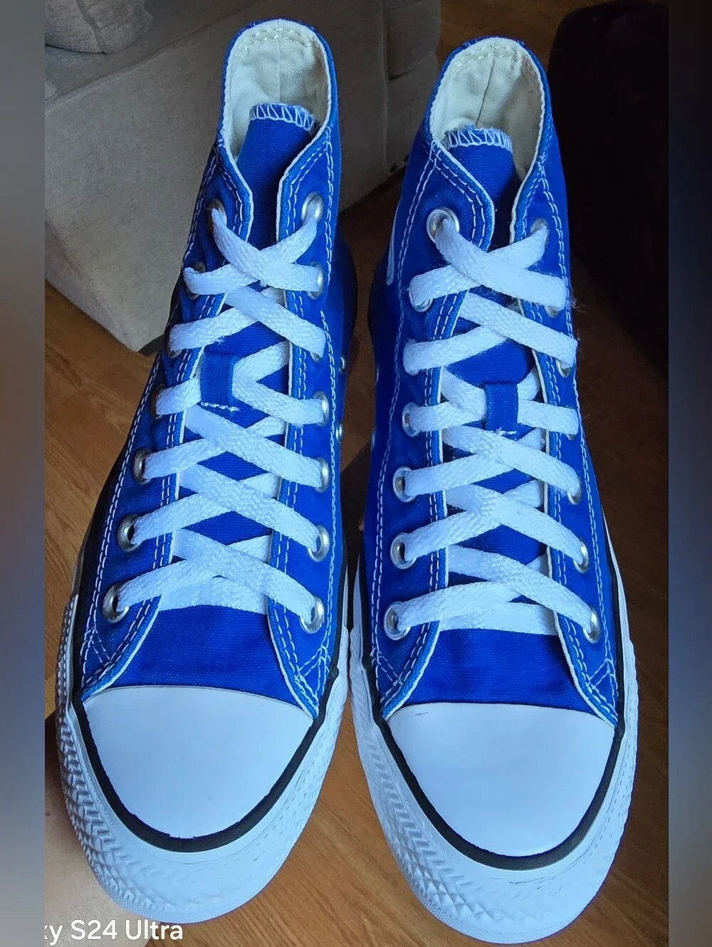 Sz 4 Men's/6 Women's CONVERSE CTAS HI 'Snorkle Blue' Casual Shoes